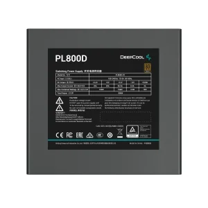 Блок питания DeepCool PL800D (R-PL800D-FC0B-EU-V2) 800W UA