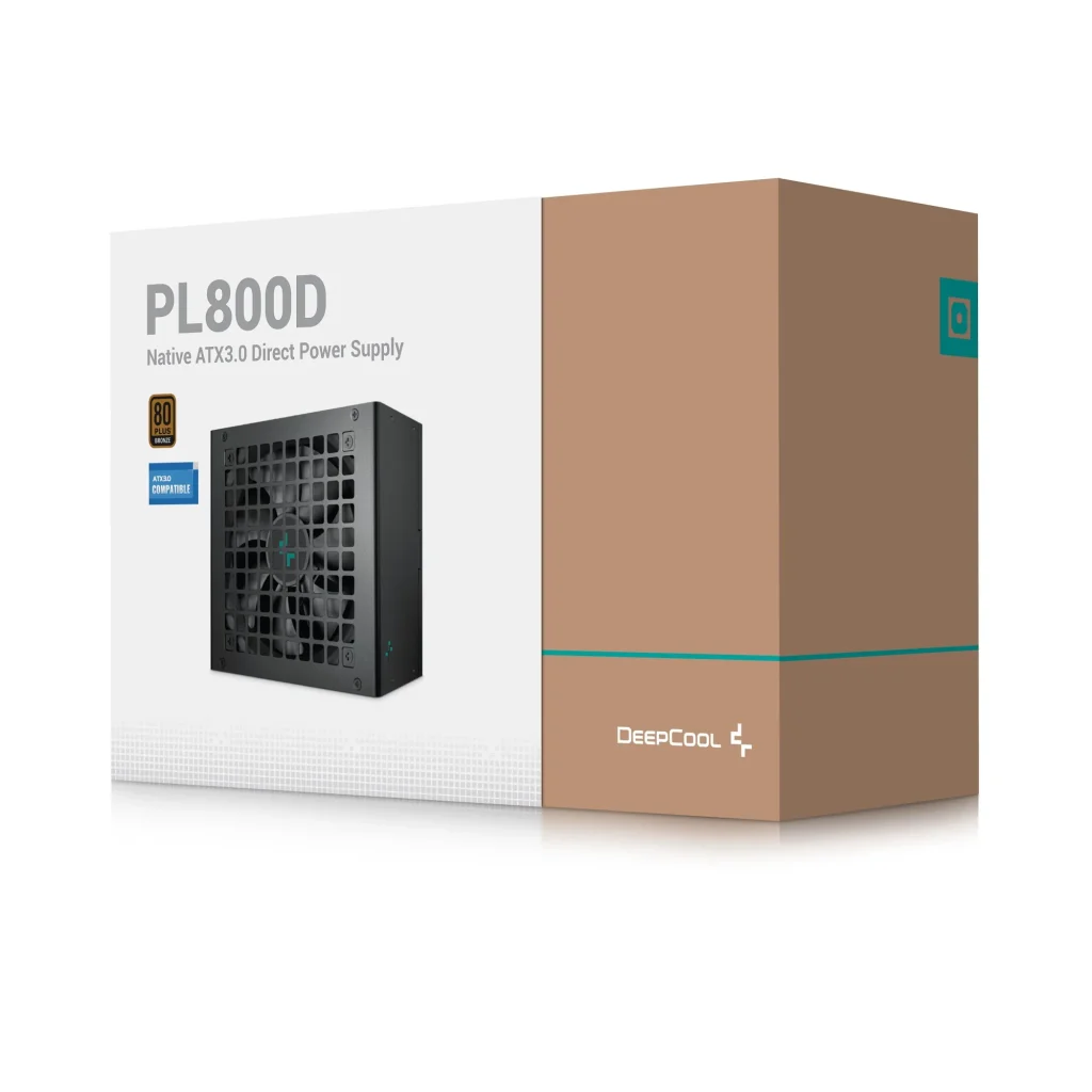 Блок питания DeepCool PL800D (R-PL800D-FC0B-EU-V2) 800W UA
