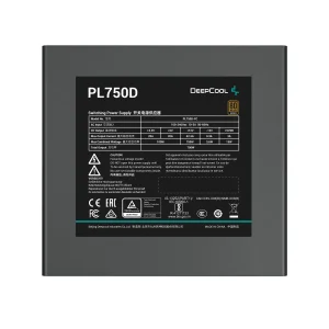 Блок живлення DeepCool PL750D (R-PL750D-FC0B-EU-V2) 750W UA