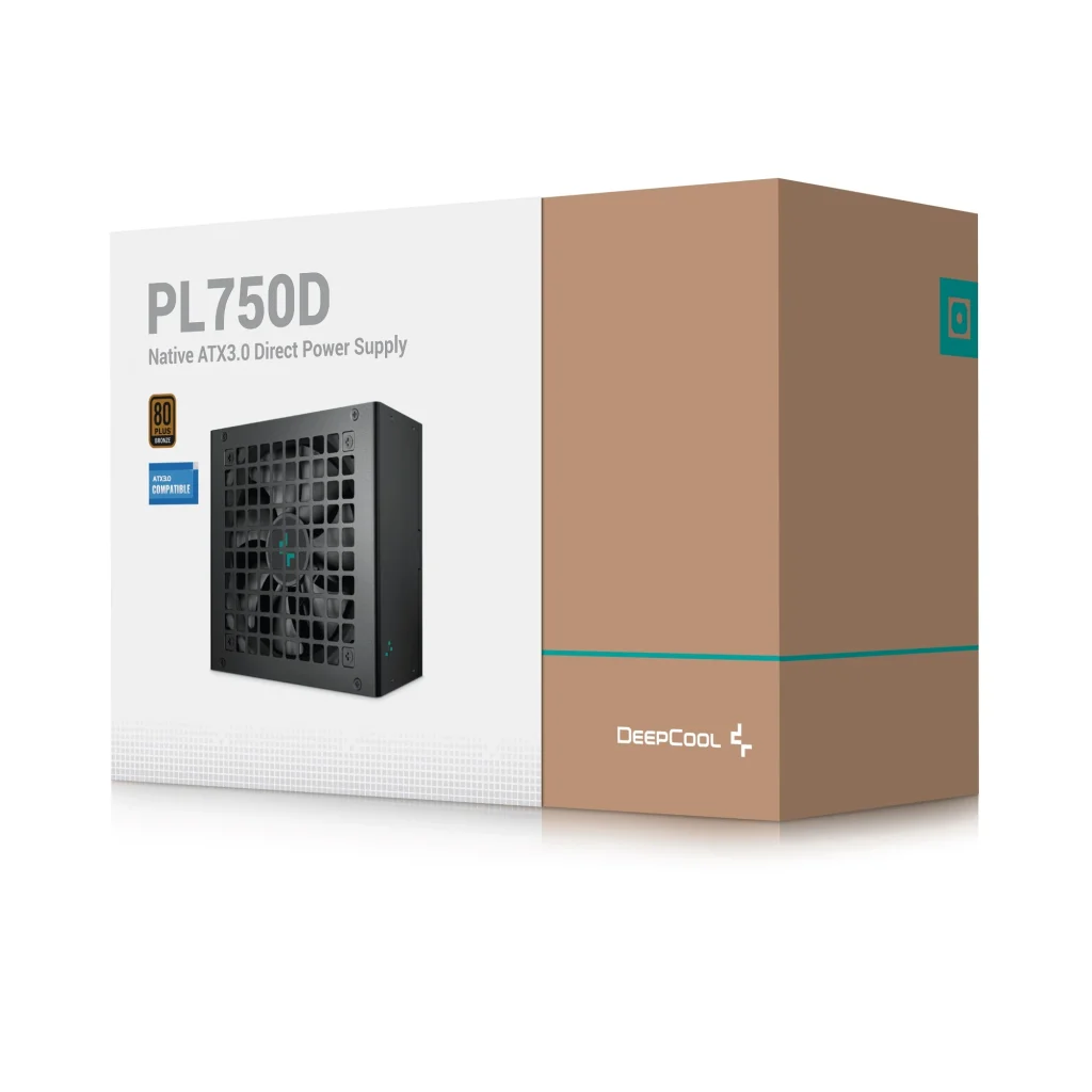 Блок живлення DeepCool PL750D (R-PL750D-FC0B-EU-V2) 750W UA