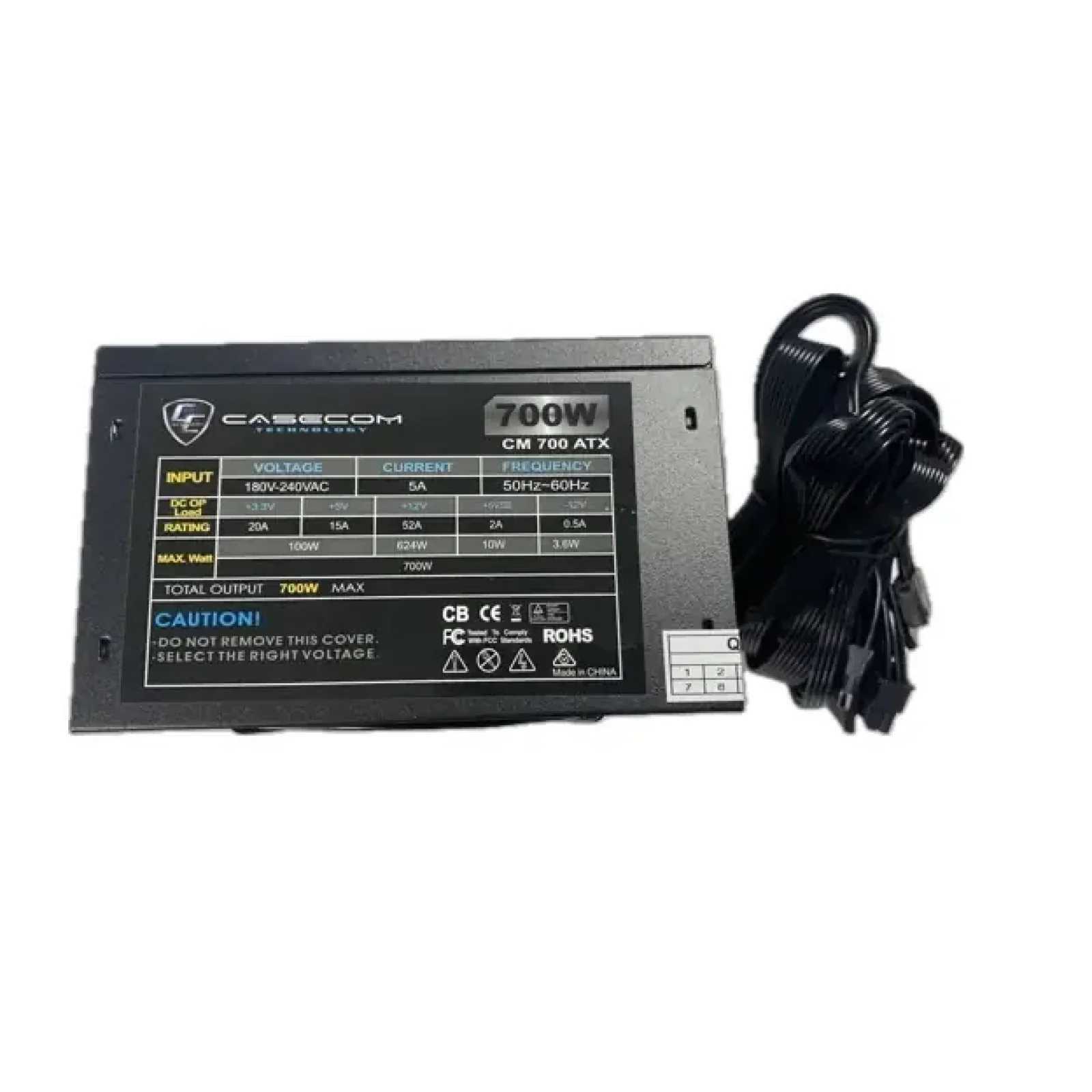 Блок питания CaseCom CM 700 ATX 700W UA