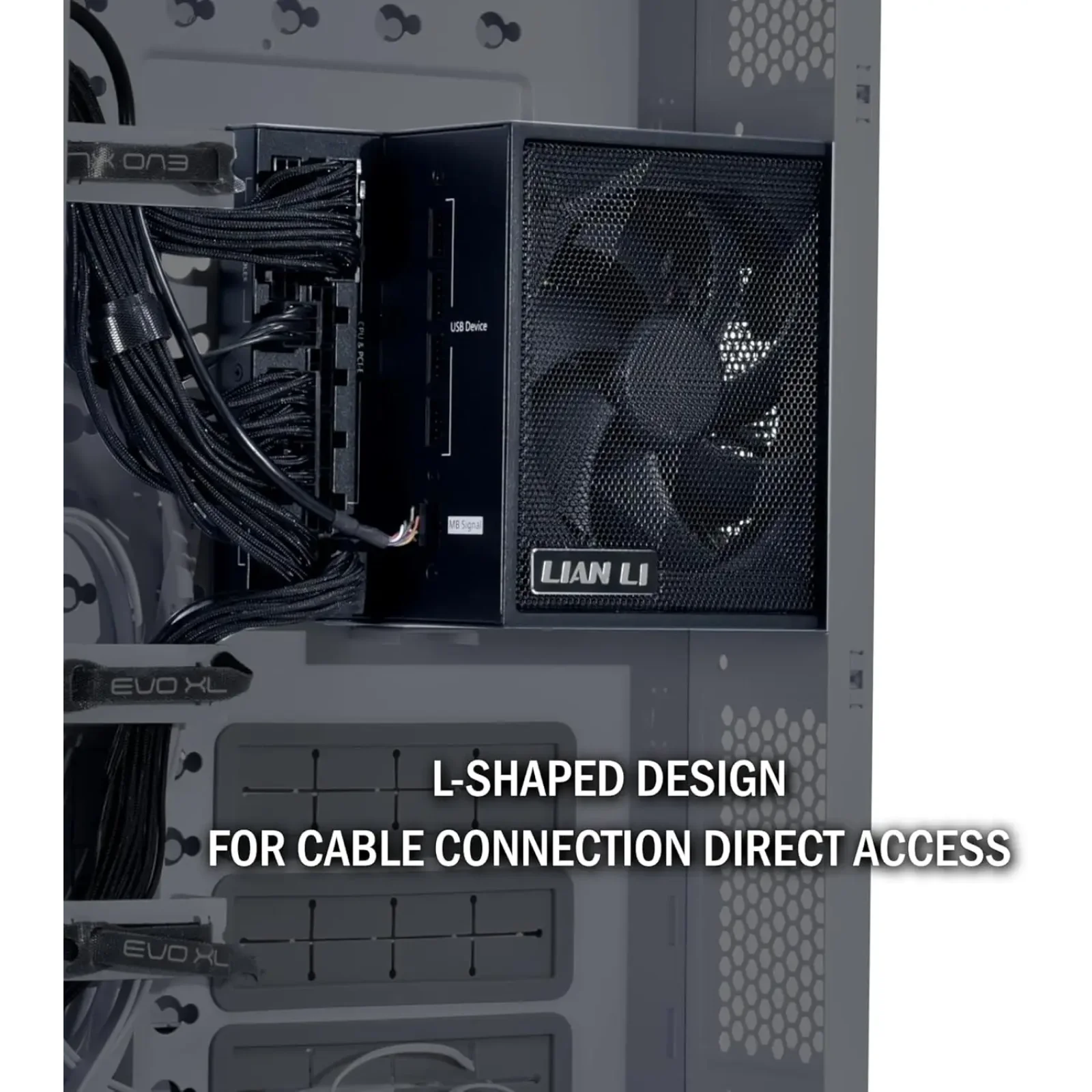 Блок питания Lian Li EDGE850, 80 Plus Platinum, Black, EU Cord (G9P.EG0850.BE00.EU) UA