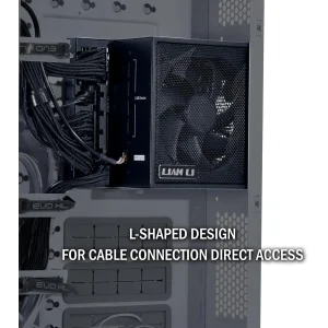 Блок питания Lian Li EDGE850, 80 Plus Platinum, Black, EU Cord (G9P.EG0850.BE00.EU) UA