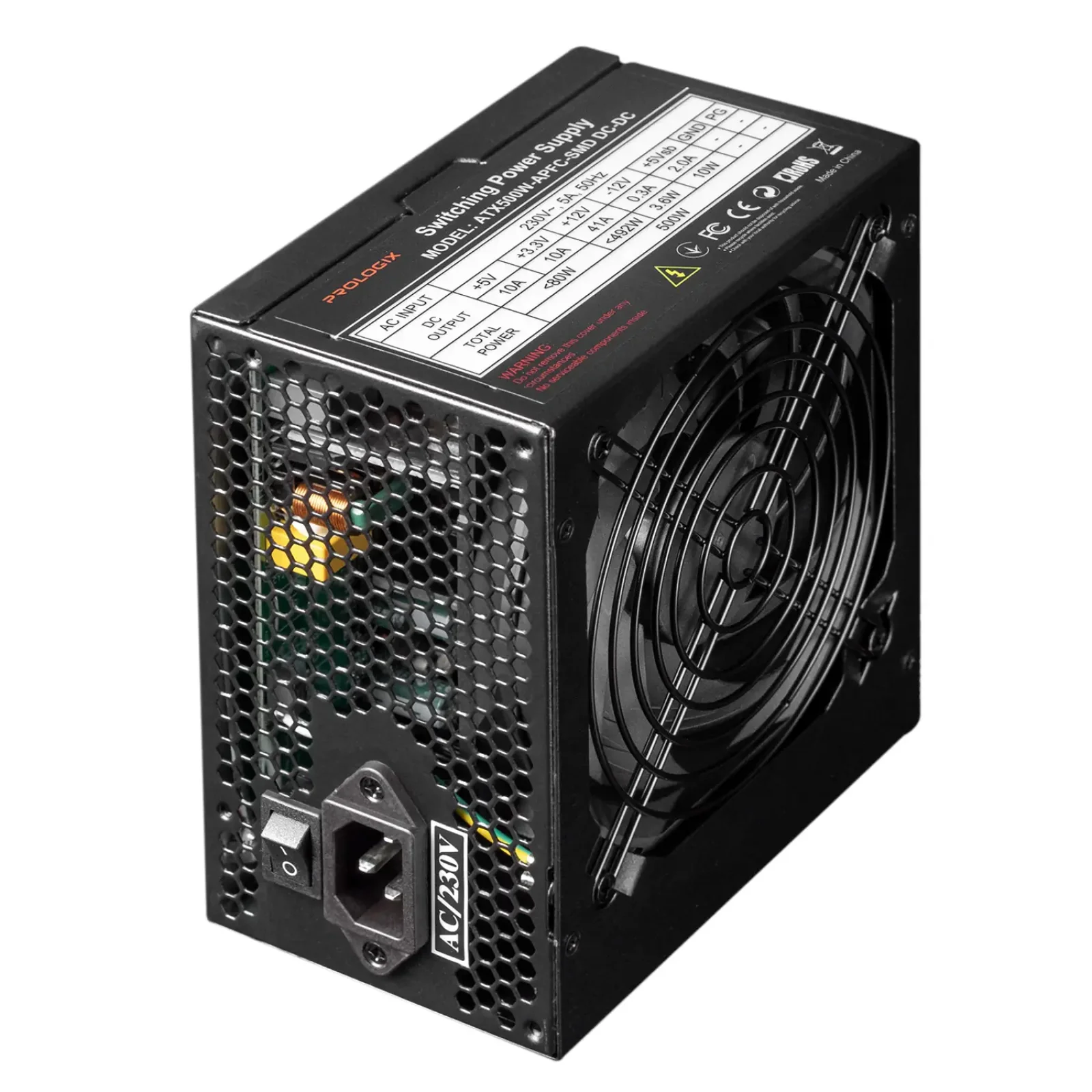 Блок живлення Prologix 500W APFC Bulk UA