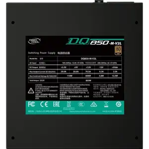 Блок живлення DeepCool DQ850 (DQ850-M-V2L) 850W UA