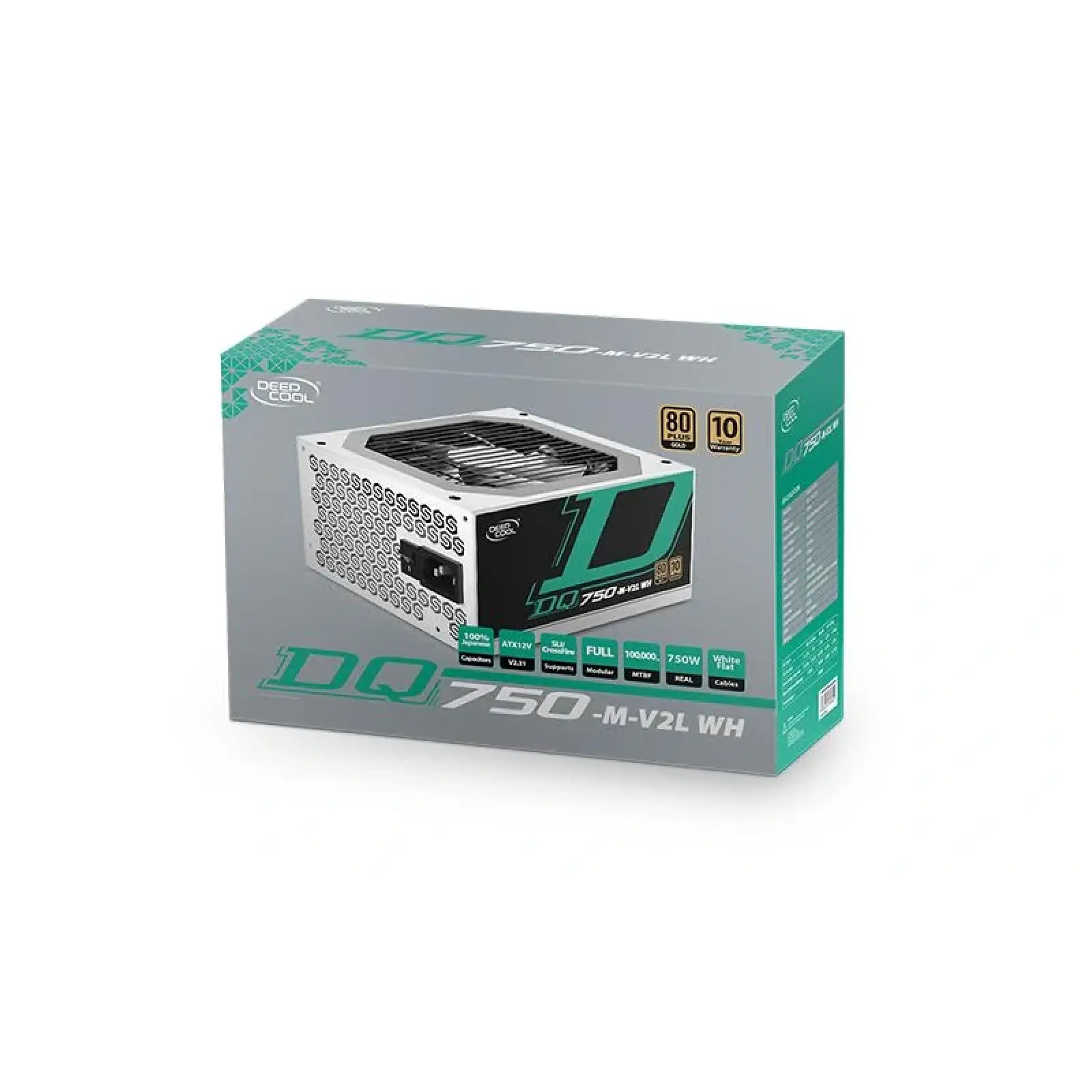 Блок живлення DeepCool DQ750 (DQ750-M-V2L WH) 750W UA