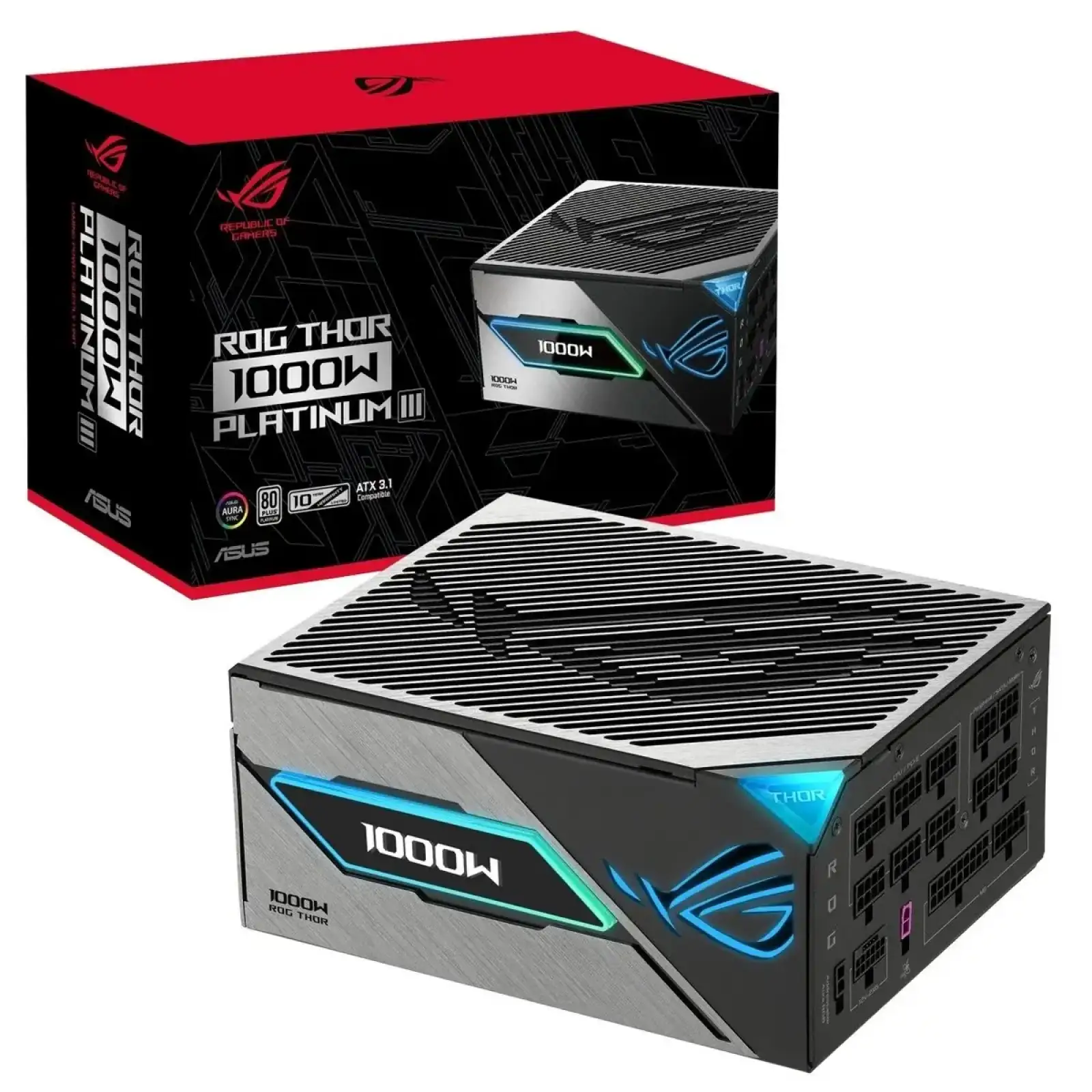 Блок питания Asus ROG Thor 1000W Platinum III ROG Equalizer (90YE00V8-B0NA00) UA