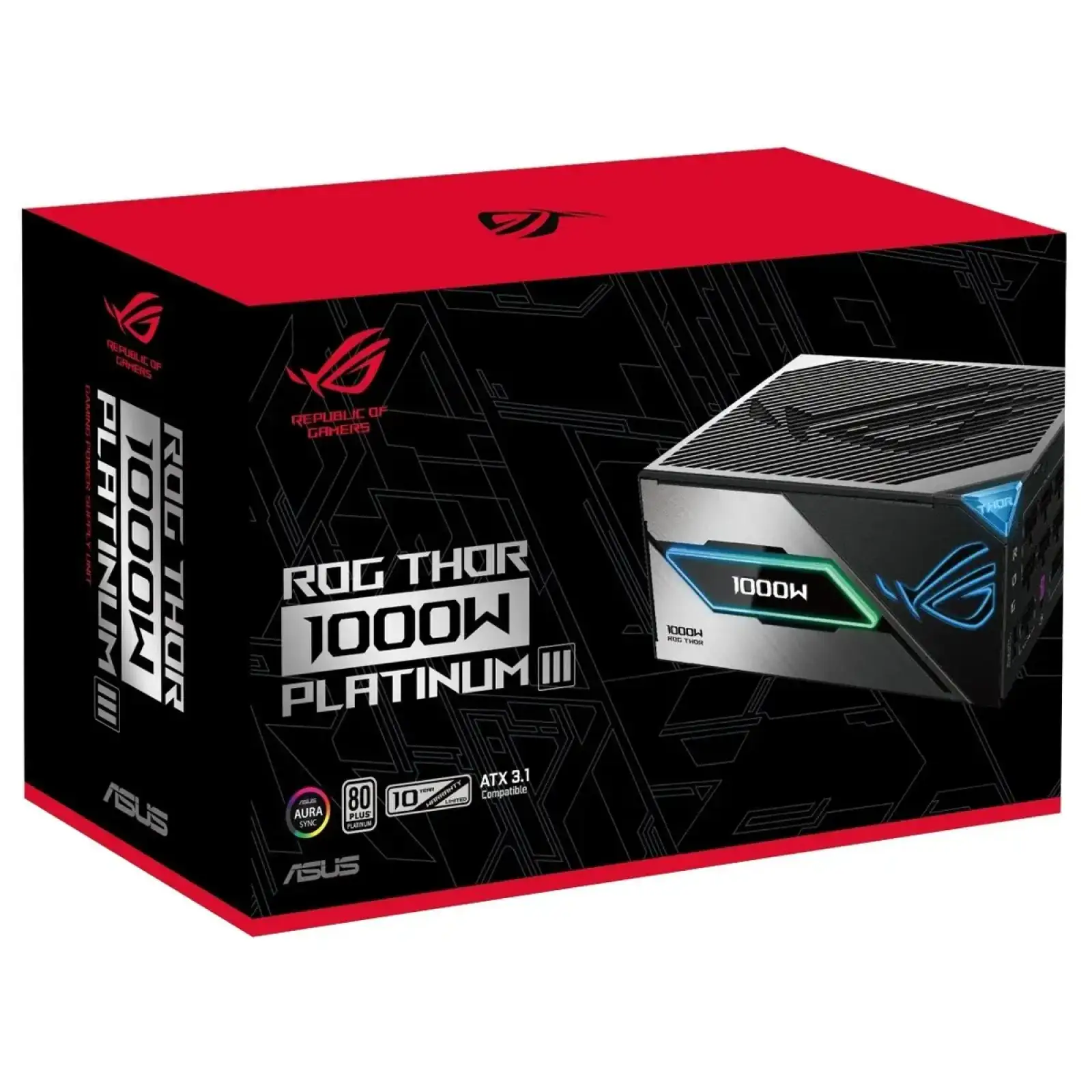 Блок питания Asus ROG Thor 1000W Platinum III ROG Equalizer (90YE00V8-B0NA00) UA