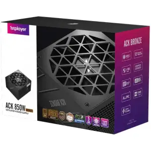 Блок живлення 1stPlayer HA-850AA2 850W (ACK-BRZ-850-BK-EU) UA