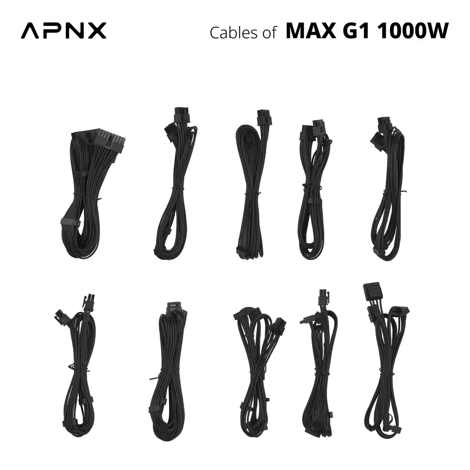 Блок живлення APNX MAX G1 1000 (APPG-MXK0FEC.X1) 1000W UA