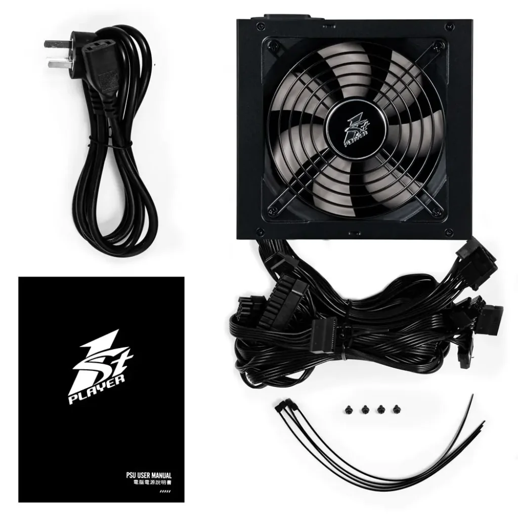 Блок живлення 1stPlayer PS-700AX (DKPM-BRZ-700-BK-EU) 700W UA