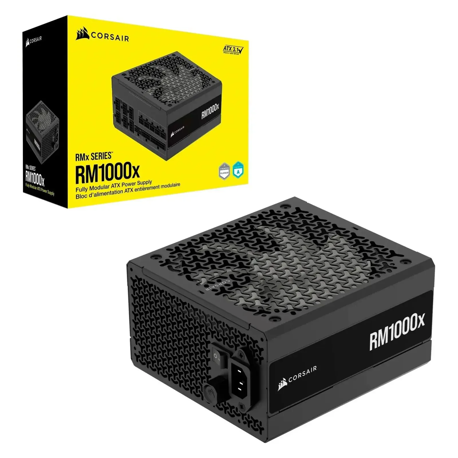 Блок питания Corsair RM1000x ATX 3.1 (CP-9020271-EU) 1000W UA