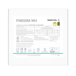 Блок живлення DeepCool PN850M WH (R-PN850M-FC0W-EU) 850W UA