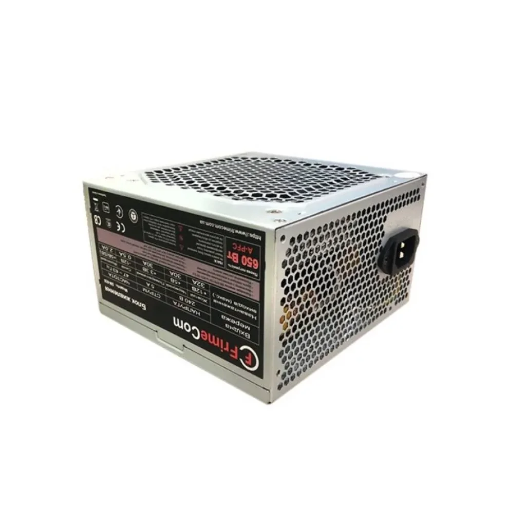 Блок питания FrimeCom SM650 650W, 12см, без кабеля питания UA