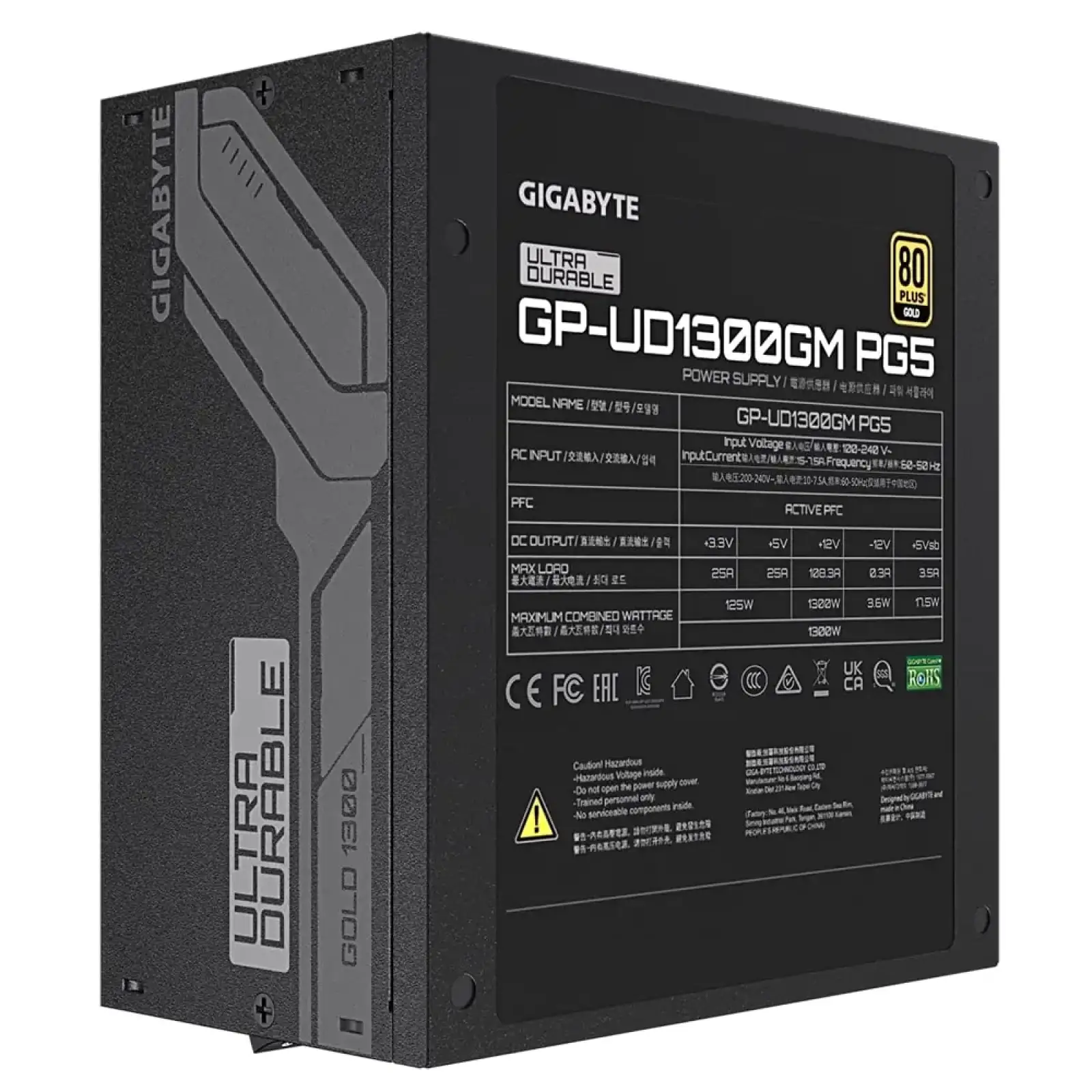 Блок питания Gigabyte 1300W UD1300GM PG5 UA