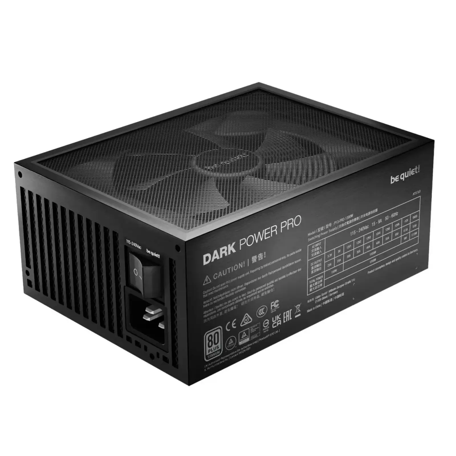 Блок живлення be quiet! Dark Power Pro 13 1300W (BN331) UA