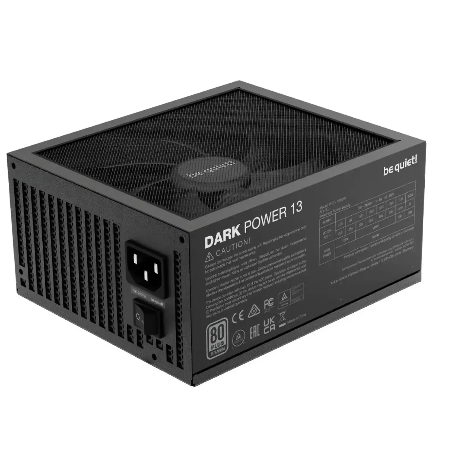 Блок живлення Be quiet! Dark Power 13 1000W (BN335) UA