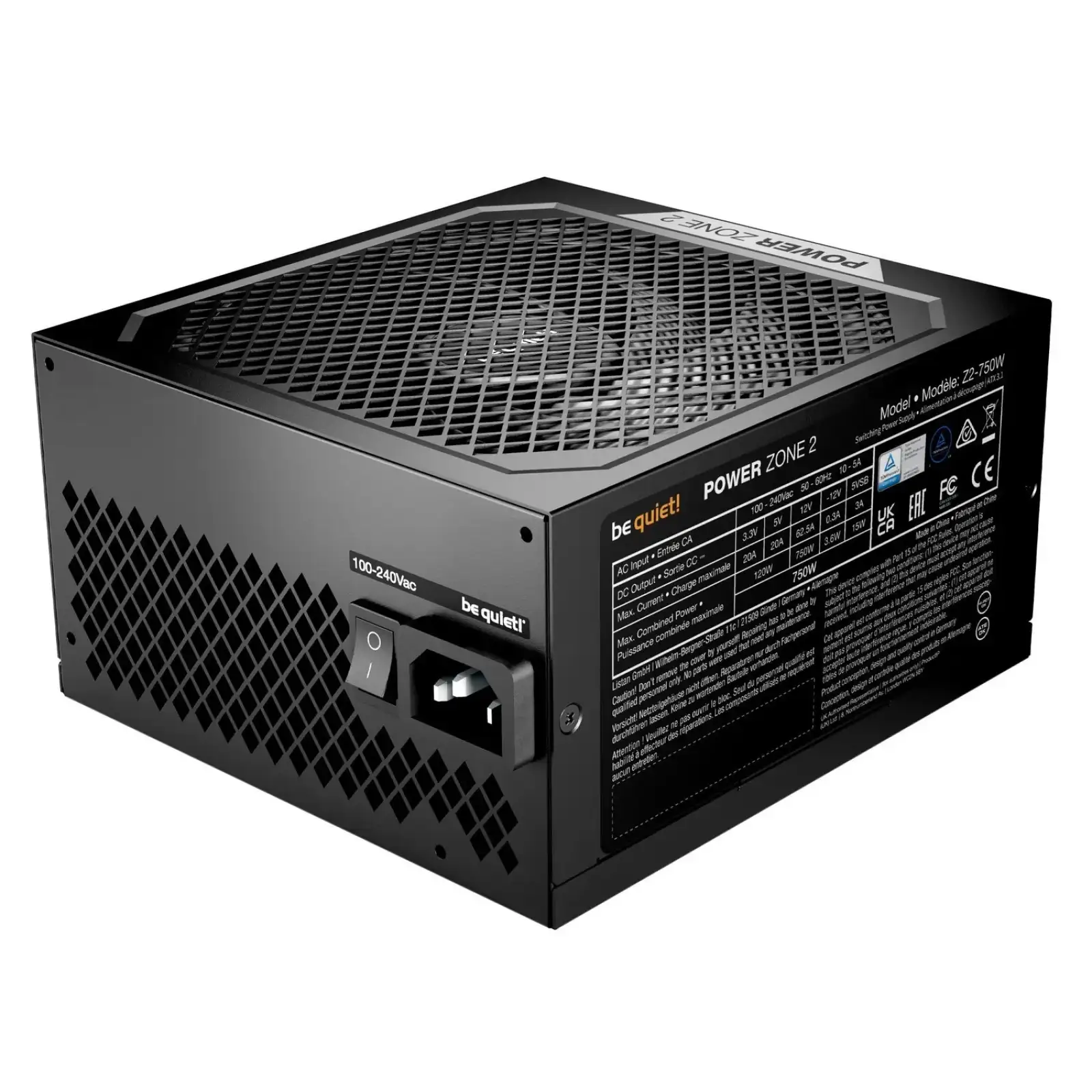 Блок живлення Be quiet! Power Zone 2 750W (BP006EU) UA