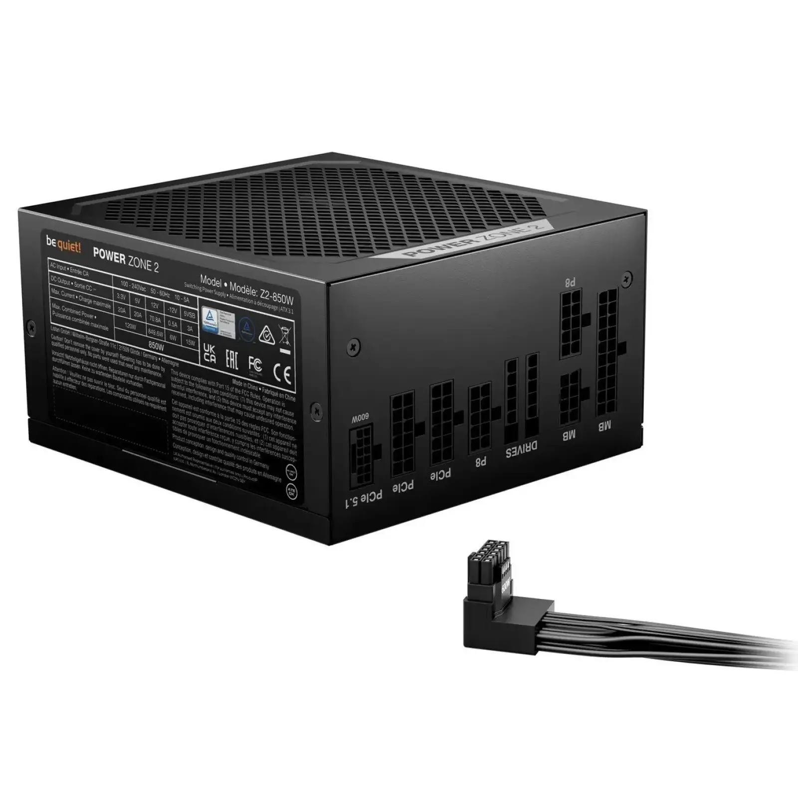 Блок живлення be quiet! Power Zone 2 850W (BP007EU) UA