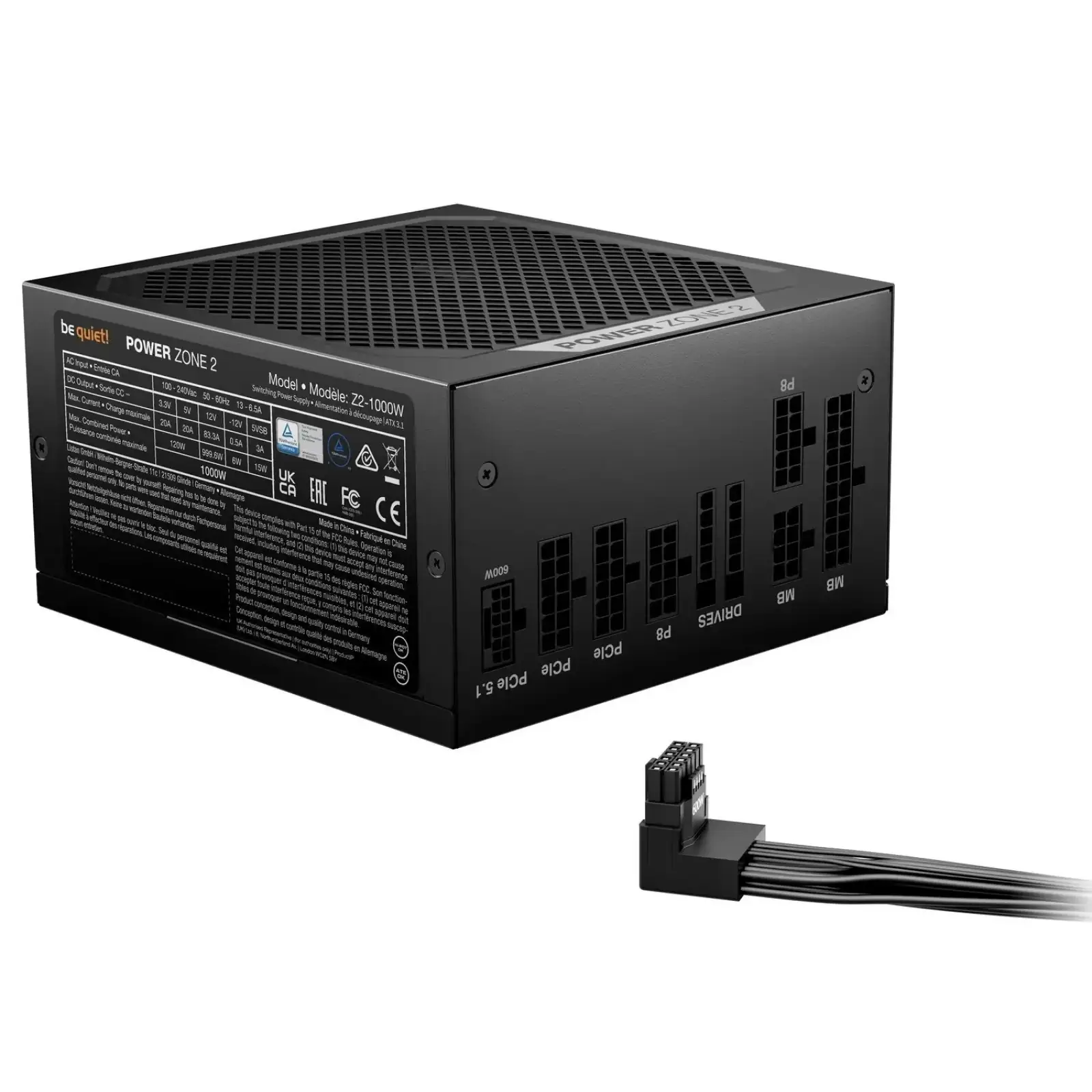 Блок живлення be quiet! Power Zone 2 1000W (BP008EU) UA