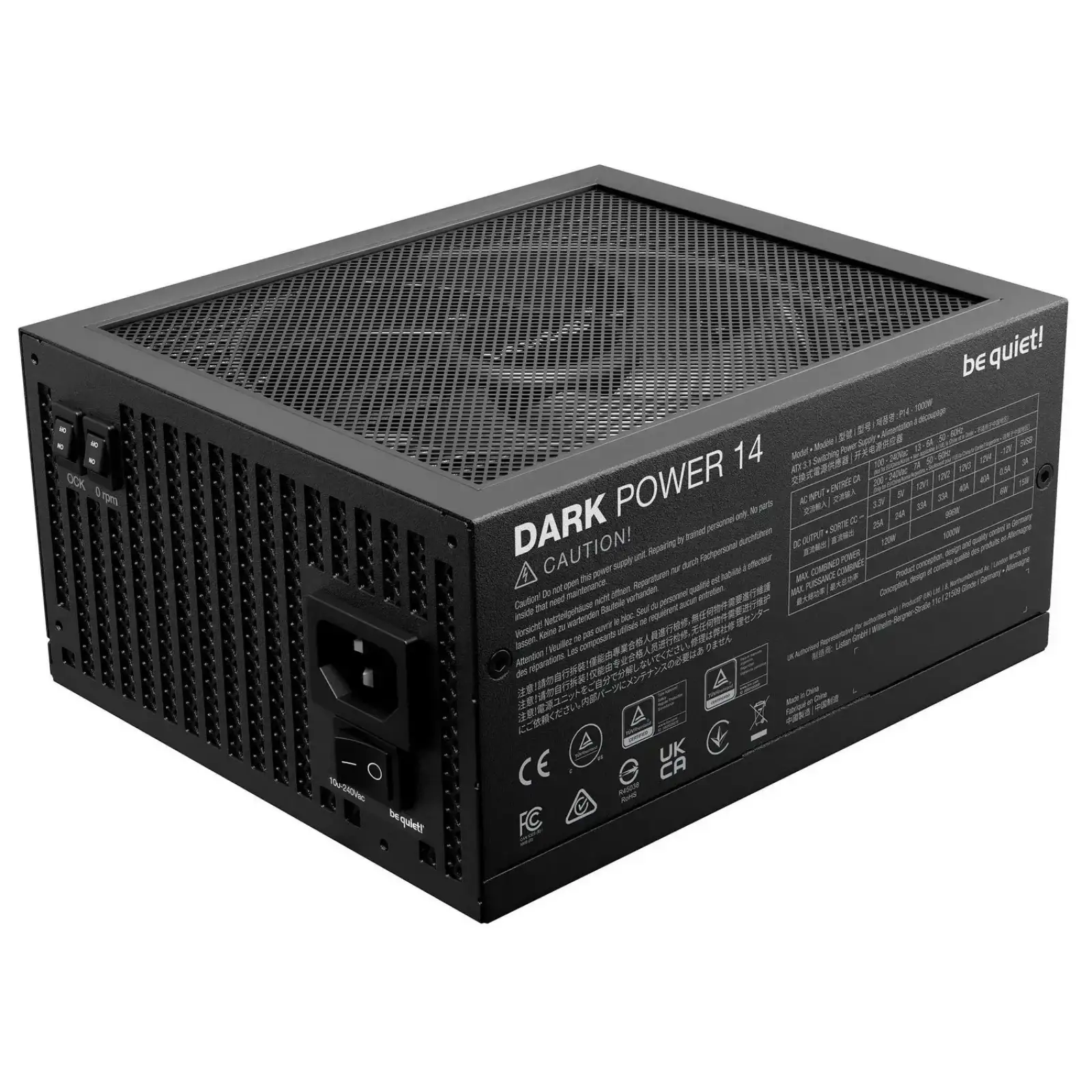 Блок питания be quiet! Dark Power 14 1000W (BP020EU) UA