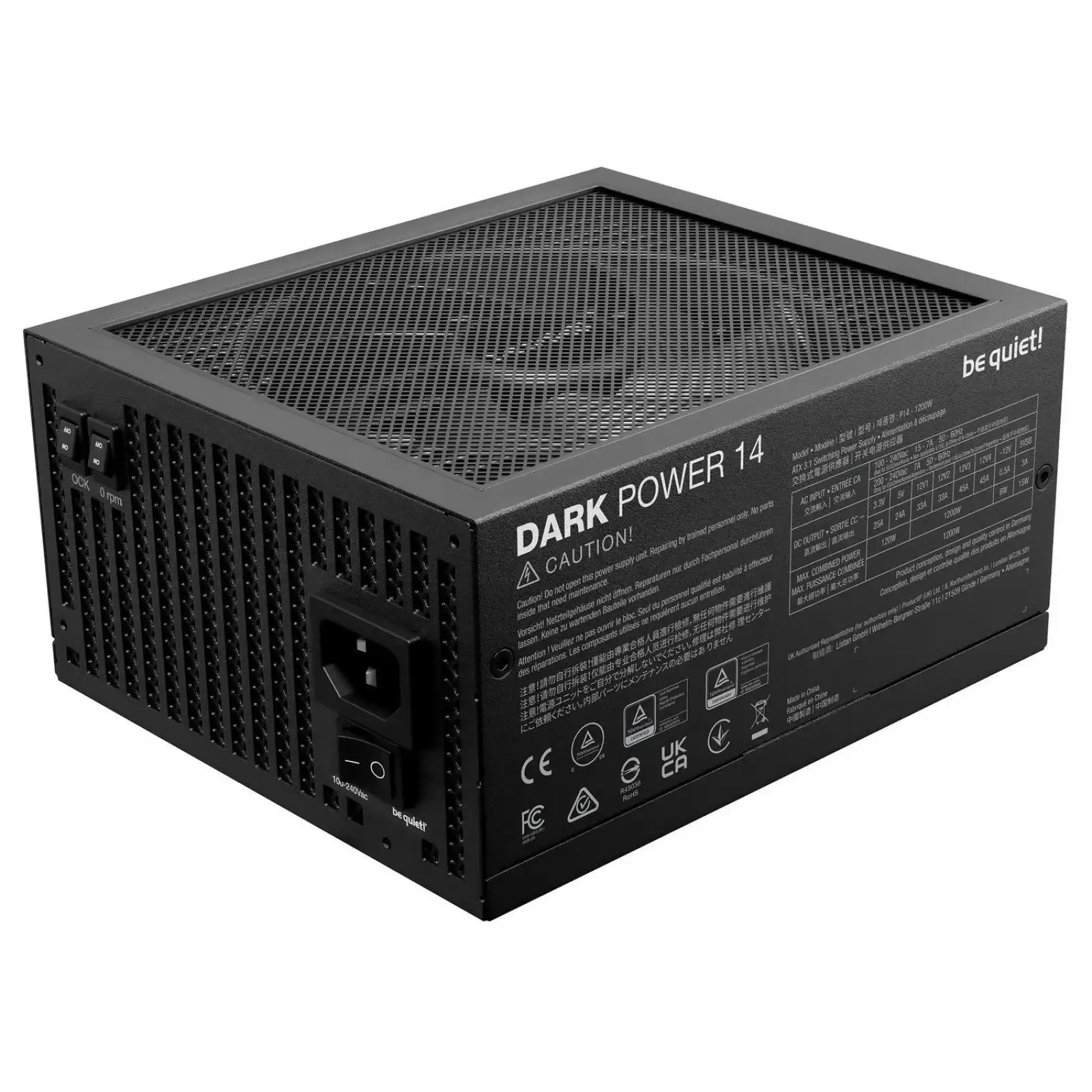 Блок живлення be quiet! Dark Power 14 1200W (BP021EU) UA