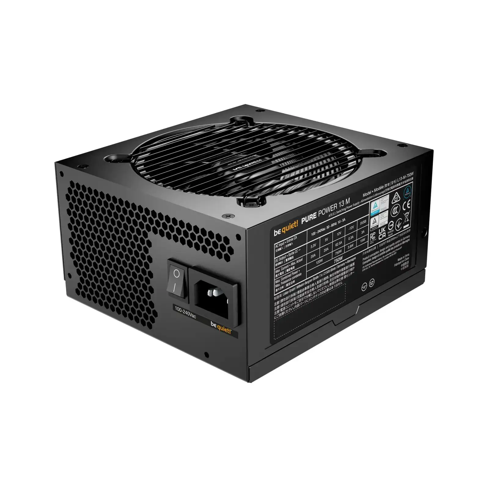 Блок живлення be quiet! Pure Power 13 M 750W (BP026EU) UA