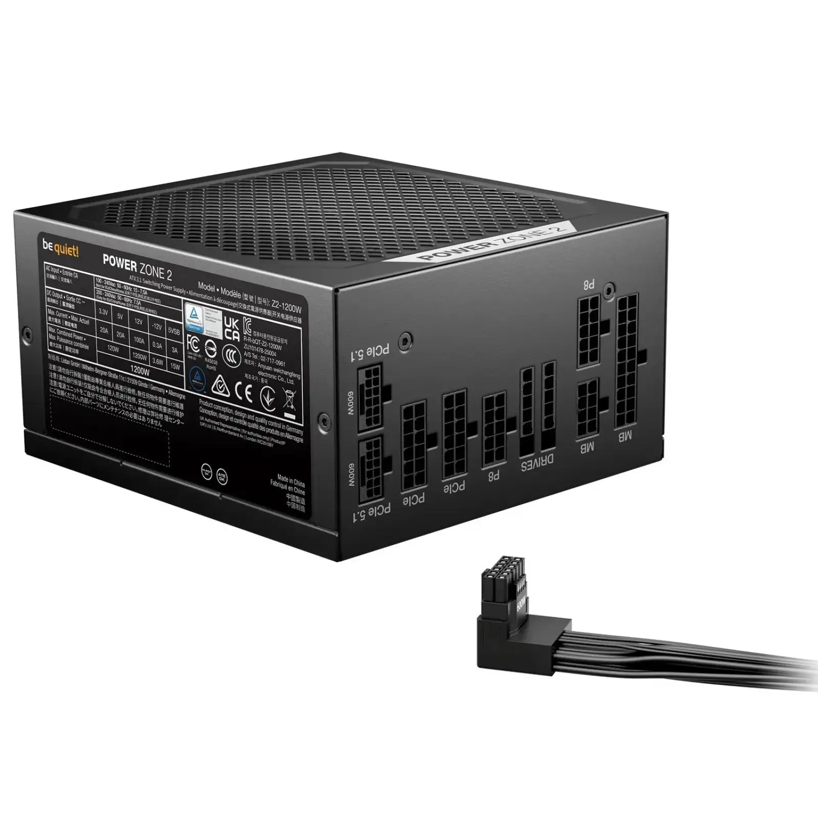 Блок живлення be quiet! Power Zone 2 1200W (BP030EU) UA