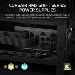 Блок питания Corsair RM1000x Shift 1000W (CP-9020300-EU) UA