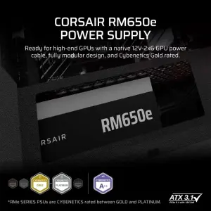 Блок питания Corsair RM650e 650W (CP-9020302-EU) UA