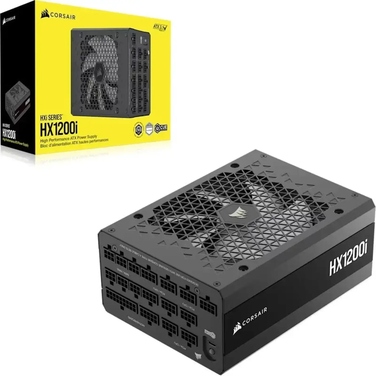 Блок живлення Corsair HX1200i PCIE5 1200W (CP-9020307-EU) UA