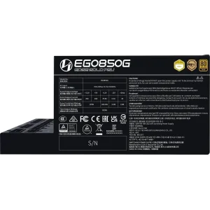 Блок питания Lian Li EDGE850, 80 Plus Gold, Black, EU Cord (G9P.EG0850G.B000.EU) UA