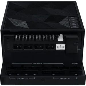 Блок питания Lian Li Edge Gold 1200W Black with Hub, EU Cord (G9P.EG1200G.BH00.EU) UA