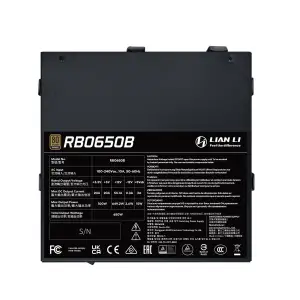 Блок живлення Lian Li RB0650B Black (G9P.RB0650B.B000.EU) UA