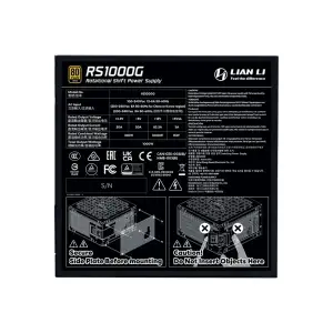 Блок питания Lian Li RS Gold 1000 Black with Hub (G9P.RS1000G.BH00.EU) UA