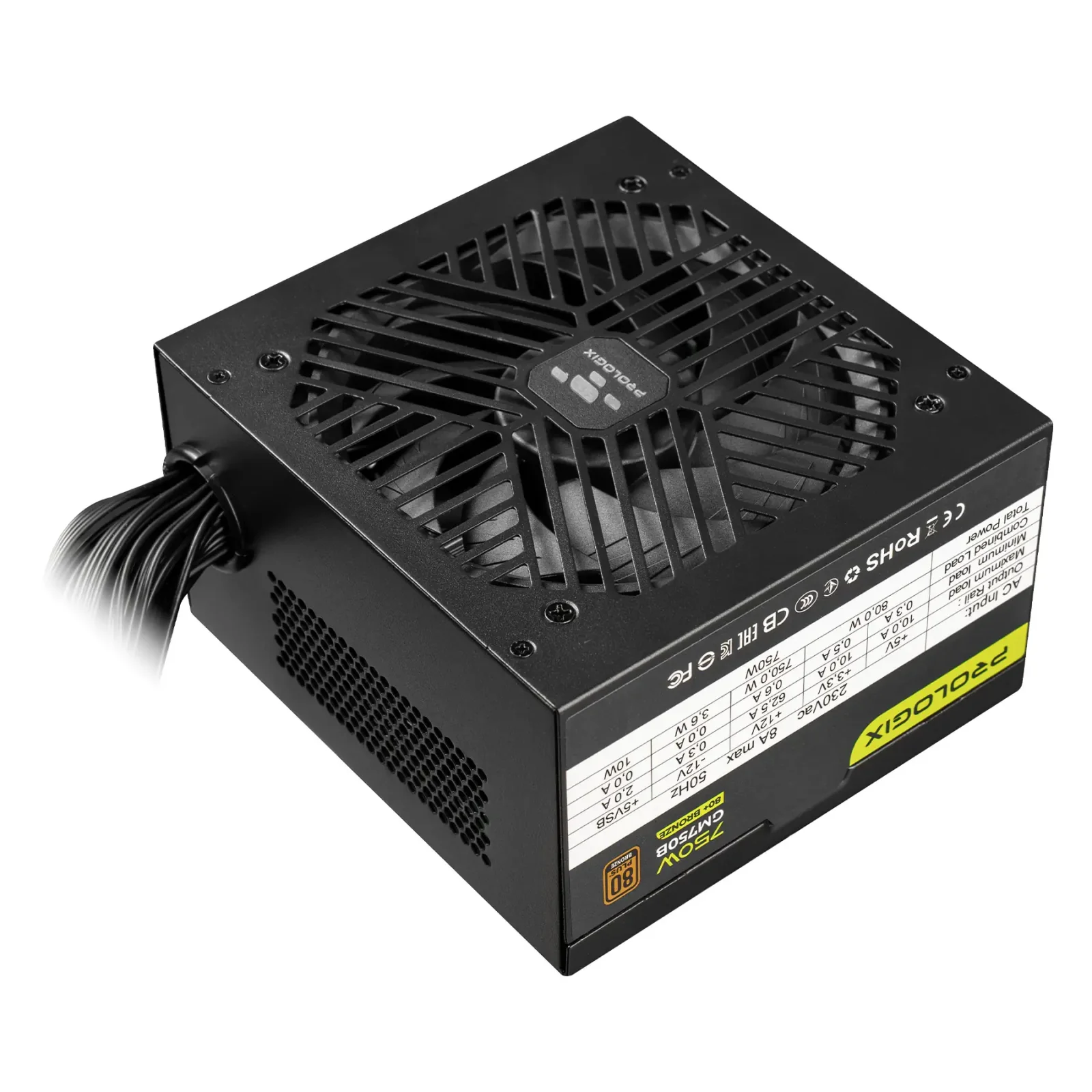 Блок живлення ProLogix GM750B 750W 80+ Bronze UA