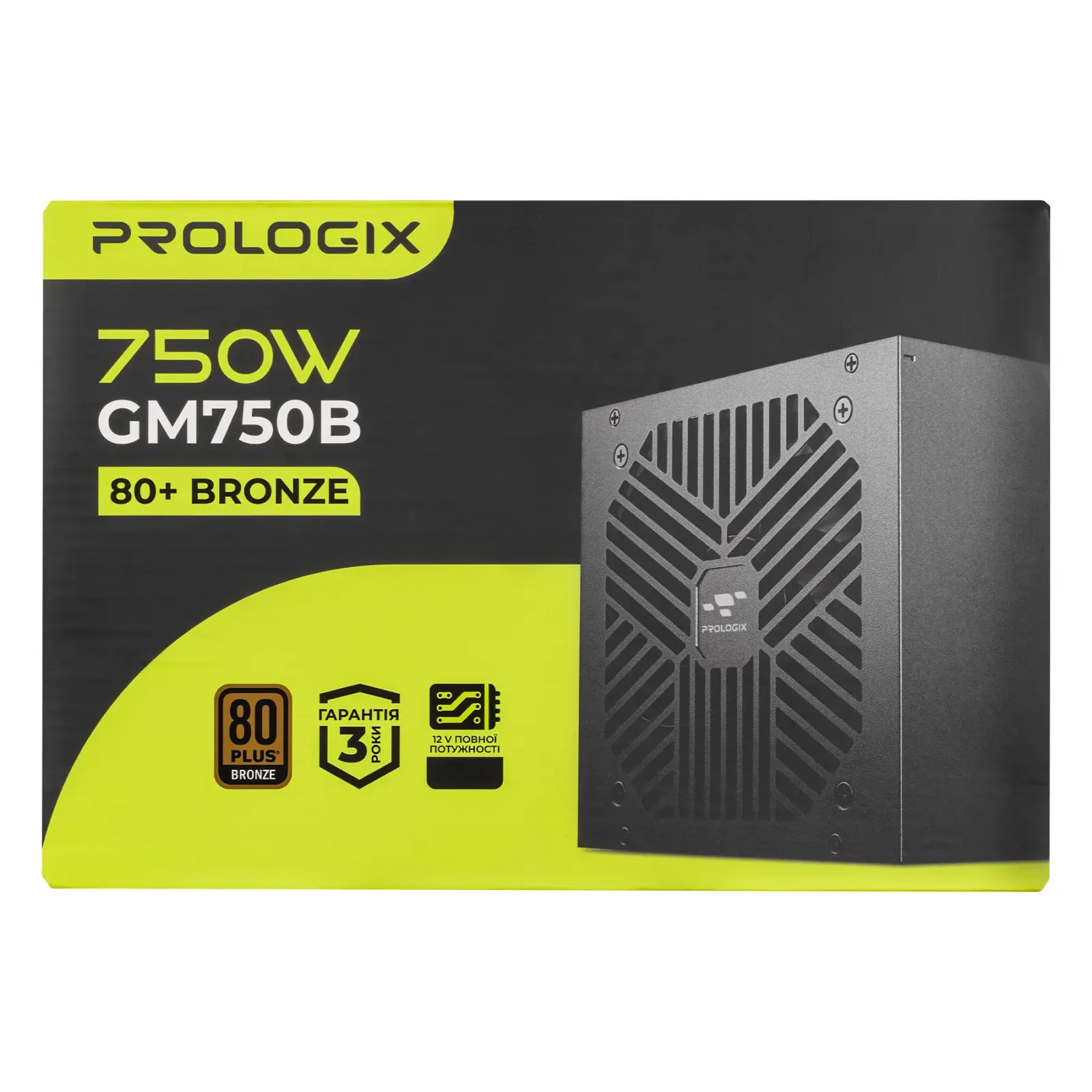 Блок живлення ProLogix GM750B 750W 80+ Bronze UA