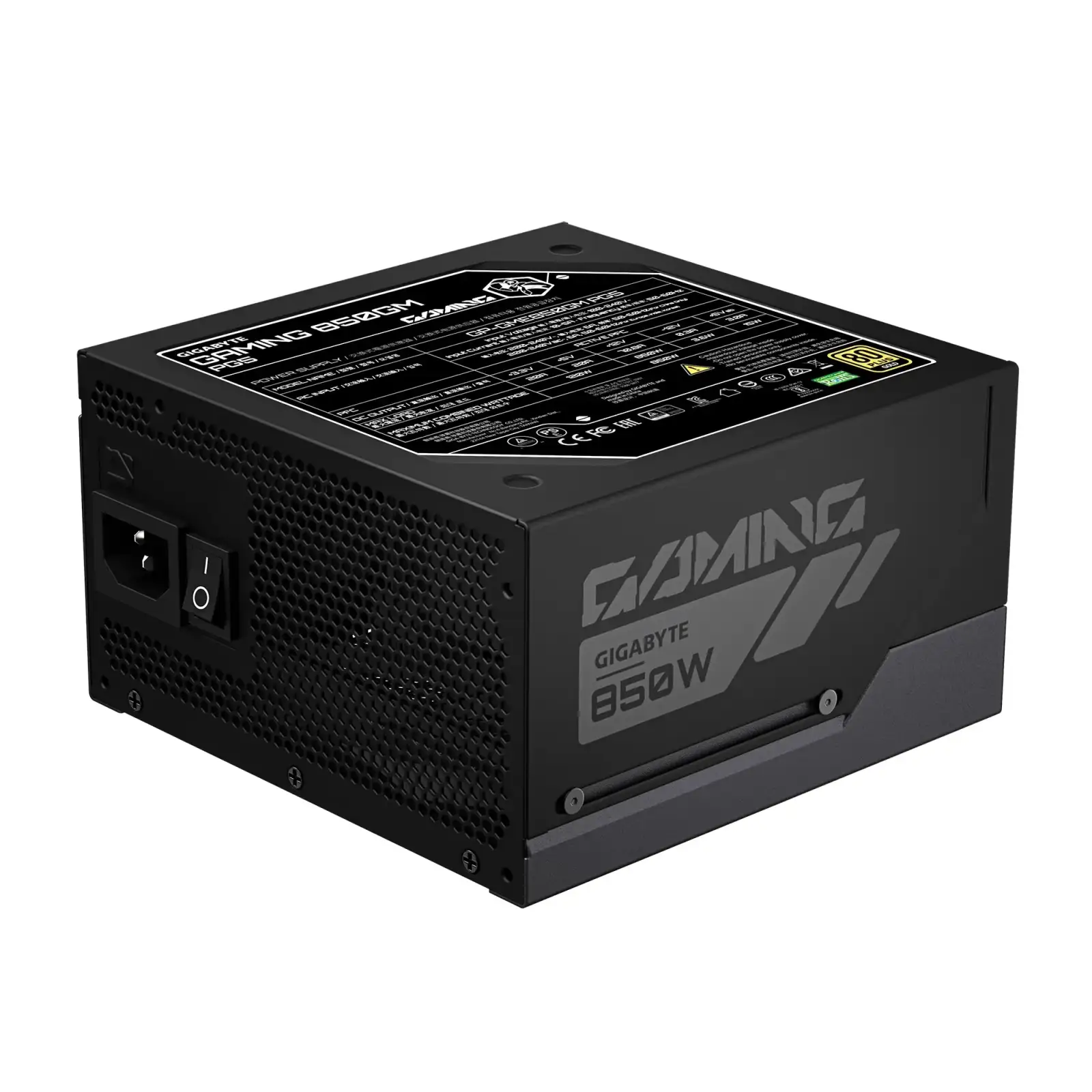 Блок питания Gigabyte Gaming 850GM PG5 850W (GP-GME850GM PG5) UA