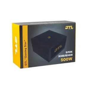 Блок питания GTL Gaming Star (GTLGS500BK) 500W UA