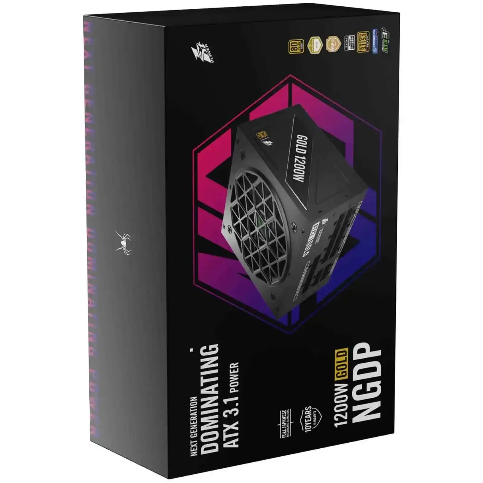 Блок живлення 1stPlayer HA-1200BA4 1200W (NGDP-GLD-1200-BK-EU) UA