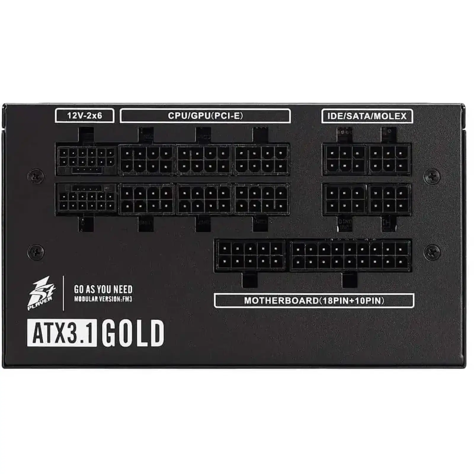 Блок живлення 1stPlayer HA-1200BA4 1200W (NGDP-GLD-1200-BK-EU) UA