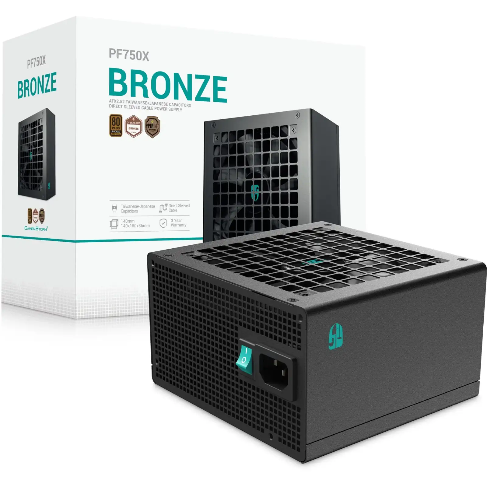 Блок живлення DeepCool GamerStorm PF750X 750W (R-PF750X-HD0B-JGEU) UA