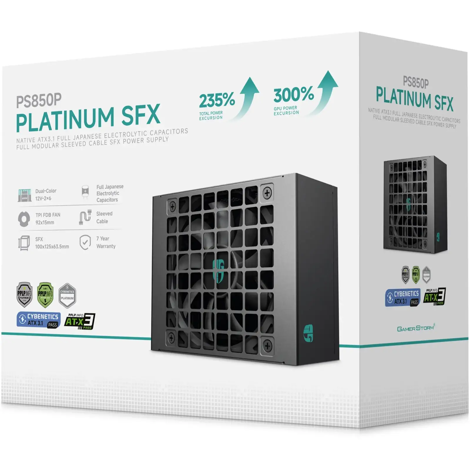 Блок живлення DeepCool GamerStorm PS850P 850W (R-PS850P-FE0B-JGEU) UA