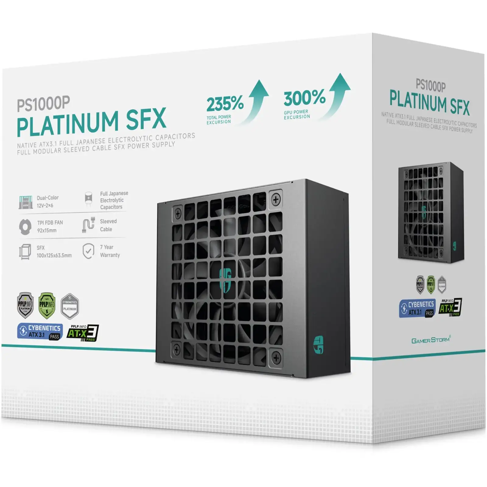 Блок питания DeepCool GamerStorm PS1000P 1000W (R-PSA00P-FE0B-JGEU) UA