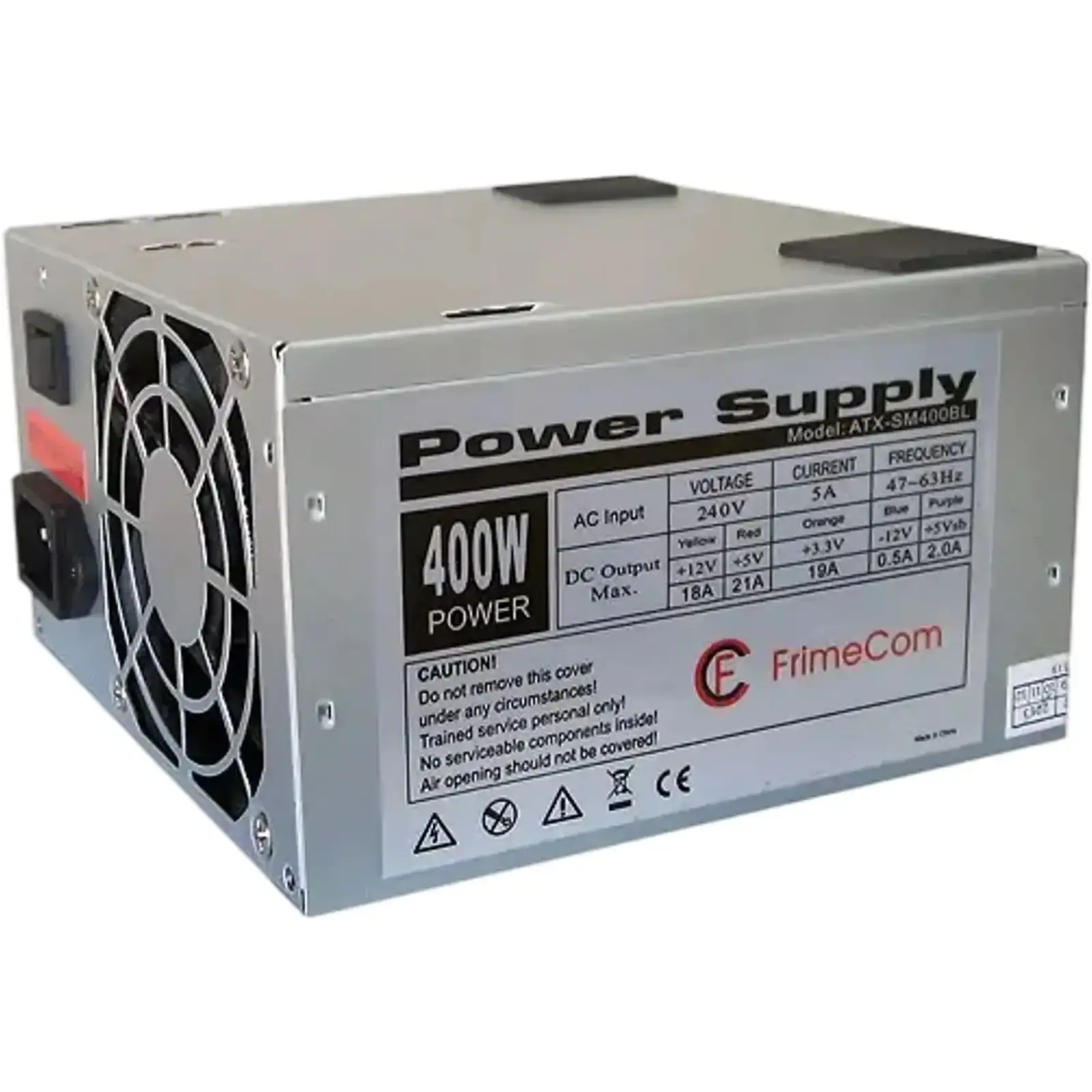 Блок питания FrimeCom SM400BL 400W 12Fan (SM400BL120) UA