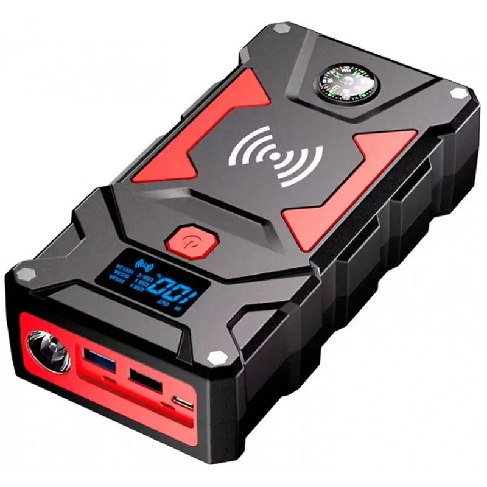 Пусковий пристрій для автомобілів ХоКо FNNEMGE series FG601 24000mAh Car Jump Starter Black (XK-FG601) UA