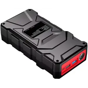 Пусковий пристрій для автомобілів ХоКо FNNEMGE series FG601 24000mAh Car Jump Starter Black (XK-FG601) UA