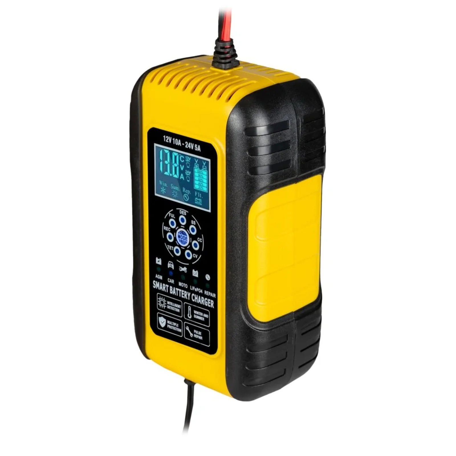 Зарядний пристрій для АКБ LogicPower AC-022 12V/24V 10A, LP22640 UA