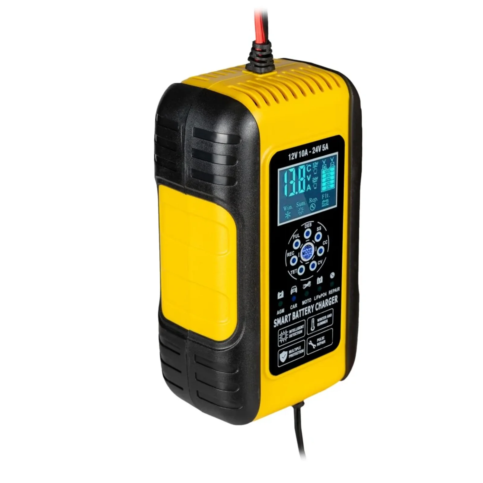 Зарядний пристрій для АКБ LogicPower AC-022 12V/24V 10A, LP22640 UA