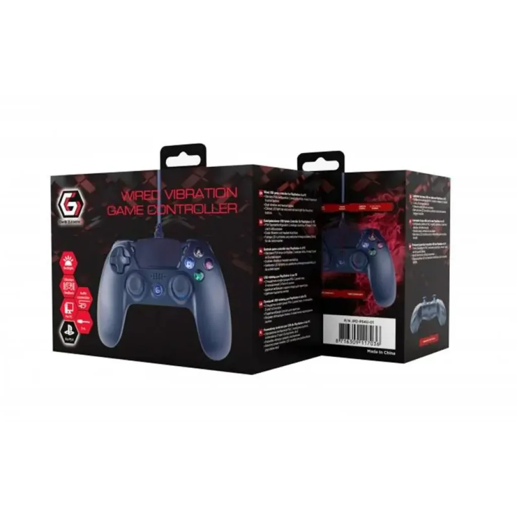 Геймпад Gembird JPD-PS4U-01 Black USB UA